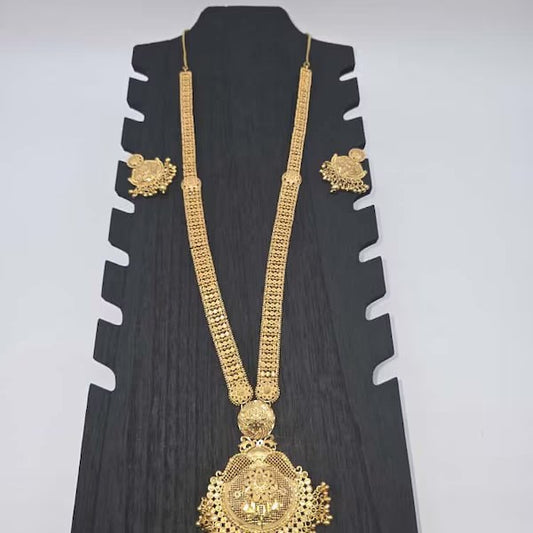 2-Pieces Gold Plated Bridal Necklace Set