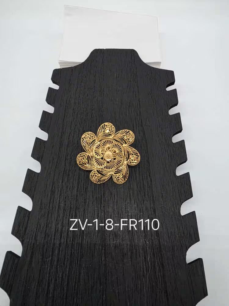 Filigree Floral Ring (Gold-Plated)