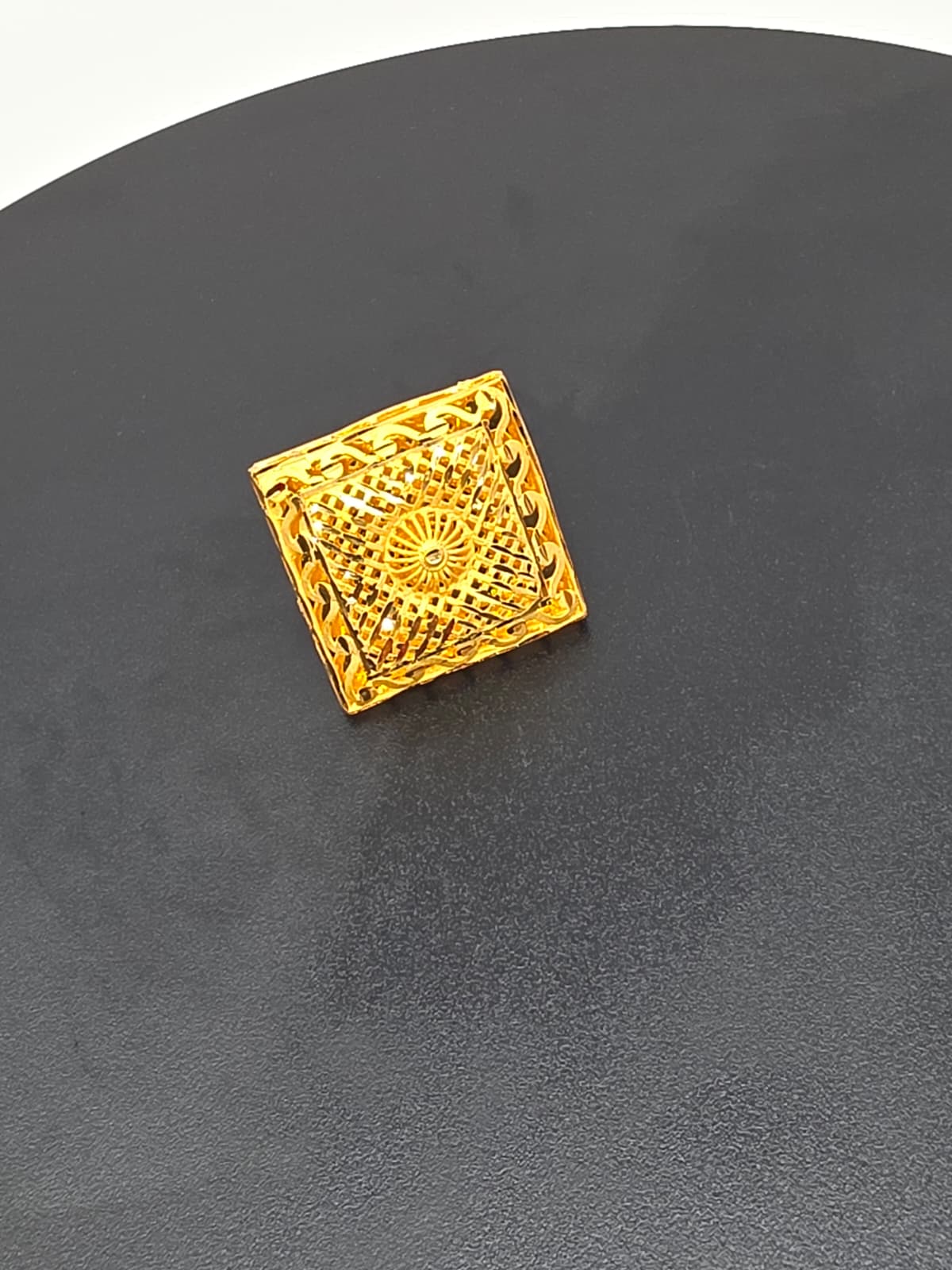 Rectangle Ring - Gold-Plated Traditional
