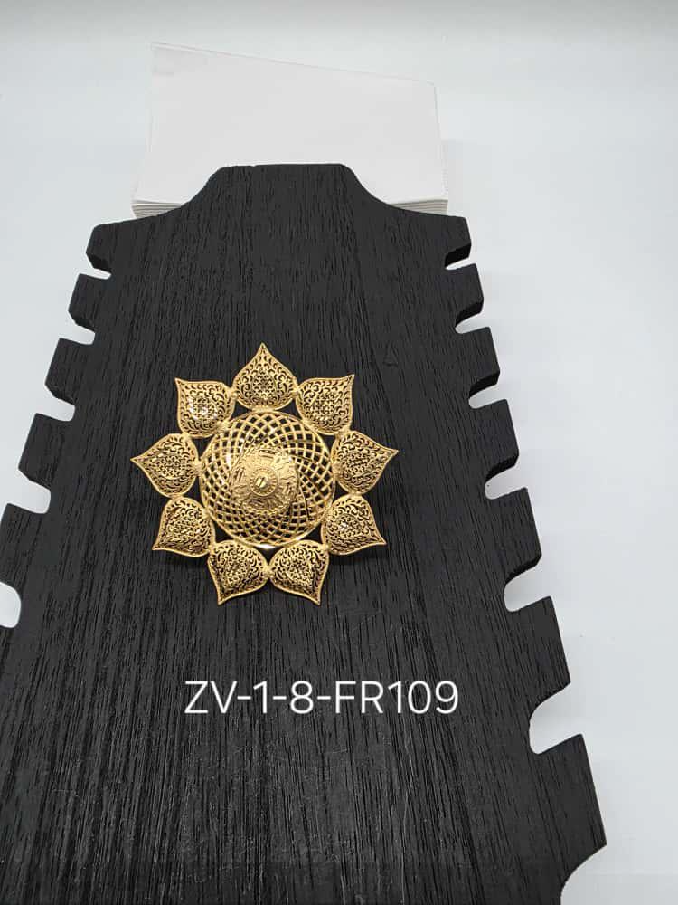Zamvora Ring - Gold-Plated Traditional Filigree Statement