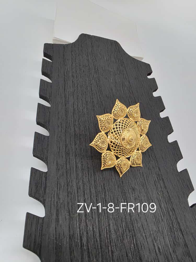 Zamvora Ring - Gold-Plated Traditional Filigree Statement