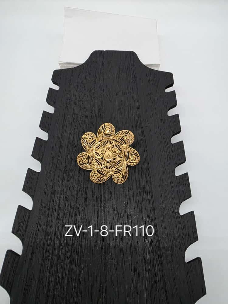 Filigree Floral Ring (Gold-Plated)